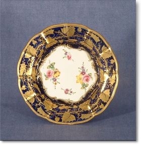 Mason's Patent Ironstone China dessert plate, c1813-1830 
