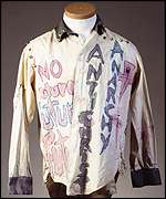 Rotten's £4000 shirt: Heavily customised