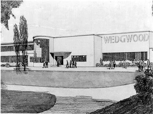 The Wedgwood Barlaston Factory Staffordshire