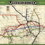 Early Underground map, 1908