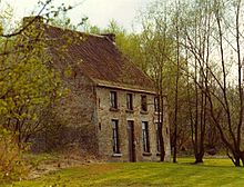 The house where Van Gogh stayed in Cuesmes in 1880; while living here he decided to become an artist