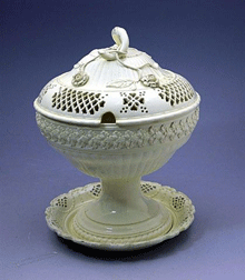John-Howard-Creamware-lidded-comport-with-stand-c-1780