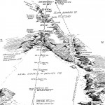 Map: Amundsen's route to the pole