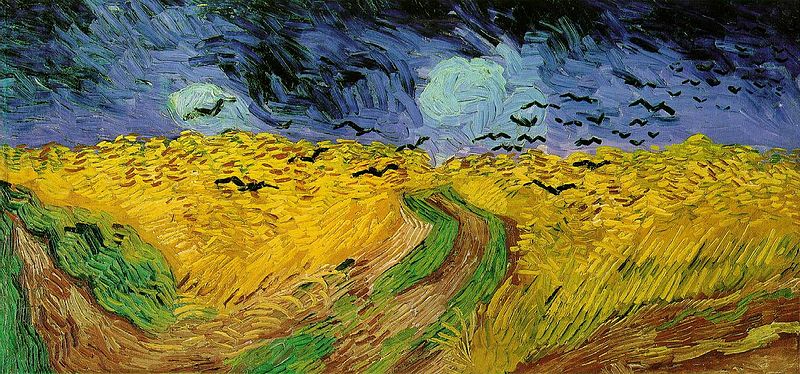 Wheatfield with Crows, 1890, Van Gogh Museum, Amsterdam