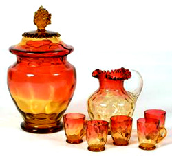 Amberina Glass
