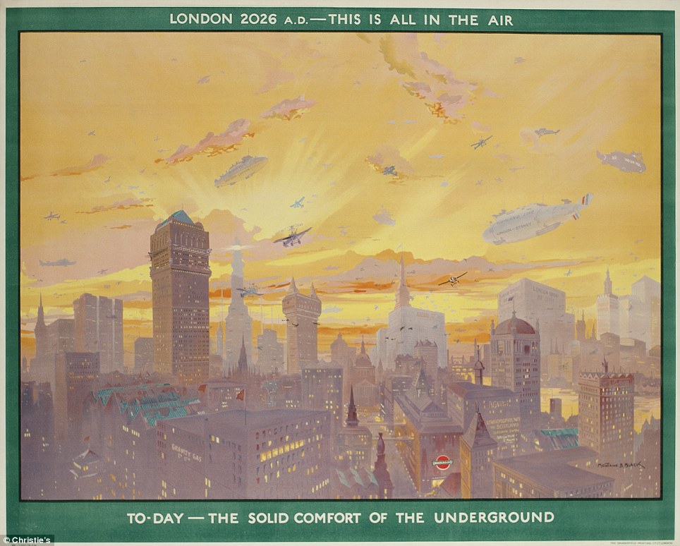 ‘The Solid Comfort of the Underground’: Hundreds of extraordinary Tube posters dating back a century to fetch £500,000 at auction
