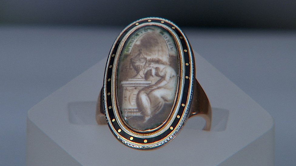 Late 18th Century Memorial Ring