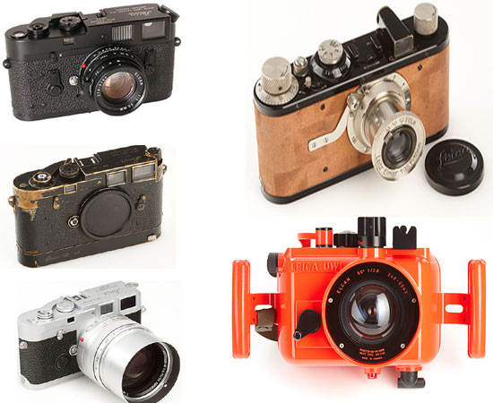 Rare Leica cameras sold at auction