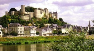 Chinon Castle where Henry died
