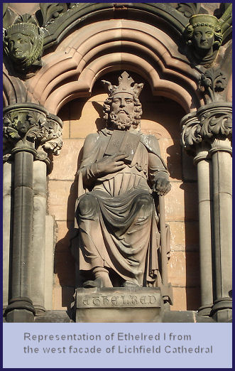 King Aethelred I (866 – 871)