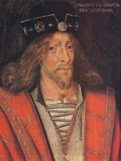 King James I of Scotland: died amidst indescribable filth