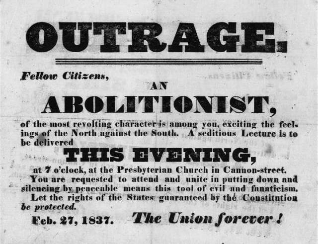Rise of the Abolitionist Movement 1830–1859