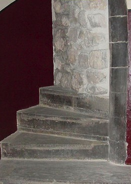 Staircase to the White Tower where the bodies were found
