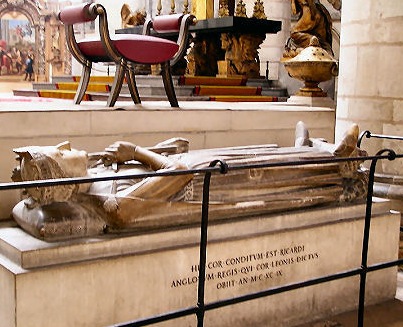 Tomb of Richard at Rouen Cathedral