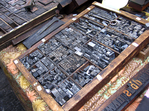 Type Cases and Composing-room furniture, by A. A. Stewart